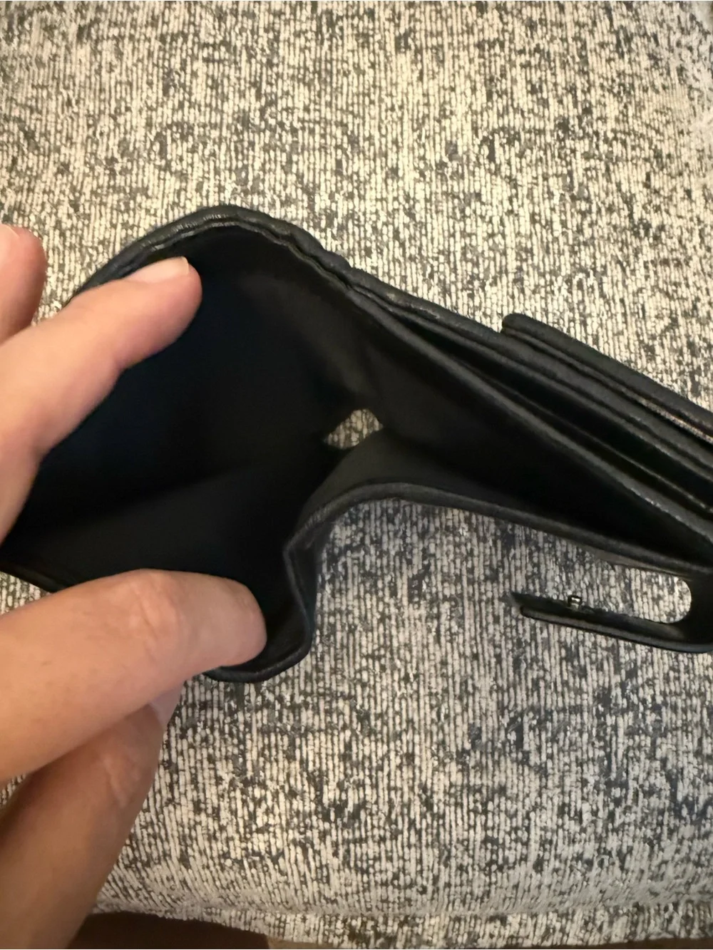 Christian Dior Wallet - black leather